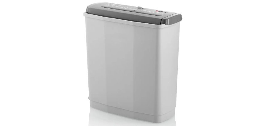 Destructeur de documents dahle paper safe 23060 coupe  droite maxi 5 feuilles 6mm    bac 11l