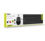 Port Designs 900904-FR clavier Souris incluse Bureau AZERTY Français Noir