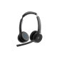 Cisco HS-WL-722Q-BUNA-C cuffia e auricolare Wireless A Padiglione Ufficio Bluetooth Nero