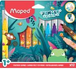 Feutre JUNGLE fever JUMBO, étui en carton de 12