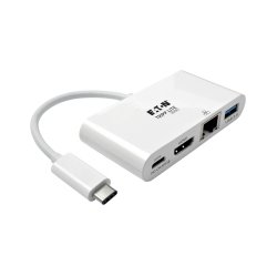 Tripp Lite U444-06N-HGU-C adaptateur graphique USB 1920 x 1080 pixels Blanc
