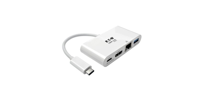 Tripp Lite U444-06N-HGU-C adaptateur graphique USB 1920 x 1080 pixels Blanc