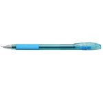 Stylo-bille pentel feel- it écriture moyenne pointe 0.7mm encre coloris bleu ciel