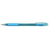 Stylo-bille pentel feel- it écriture moyenne pointe 0.7mm encre coloris bleu ciel
