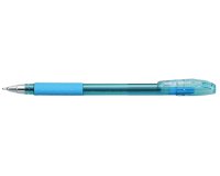 Stylo-bille pentel feel- it écriture moyenne pointe 0.7mm encre coloris bleu ciel