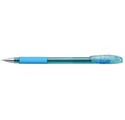 Stylo-bille pentel feel- it écriture moyenne pointe 0.7mm encre coloris bleu ciel