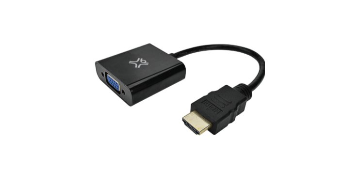XtremeMac ADAPTER HDMI=> VGA HDMI Type A (Standard) VGA (D-Sub) Noir