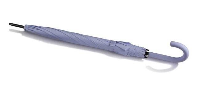 Muitomas UMBRCURVEDVL umbrella Lilac Fiberglass Polyester Full-sized Rain umbrella
