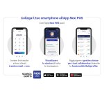 Nexi Mobile POS lettore di card readers Bianco
