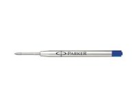 Recharge encre parker quink pour stylo-bille pointe large encre bleue