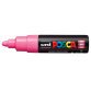 Marqueur peinture posca pc7m pointe large conique encre    inodore couvrante miscible    tous supports coloris rose
