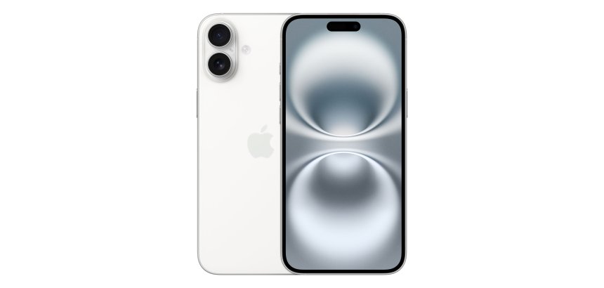 Apple iPhone 16 Plus 17 cm (6.7") SIM doble iOS 18 5G USB Tipo C 128 GB Blanco