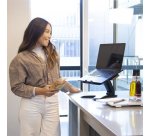 Soporte para ordenador portátil Negro Notebook Lift Stand