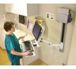 Ergotron 200 Series Combo Arm 61 cm (24") Mur Blanc