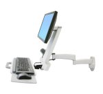 Ergotron 200 Series Combo Arm 61 cm (24") Mur Blanc