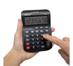 Calculatrice de bureau maul mj550 8 chiffres coloris noir