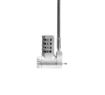 DICOTA D32180 câble antivol Noir, Argent 2 m