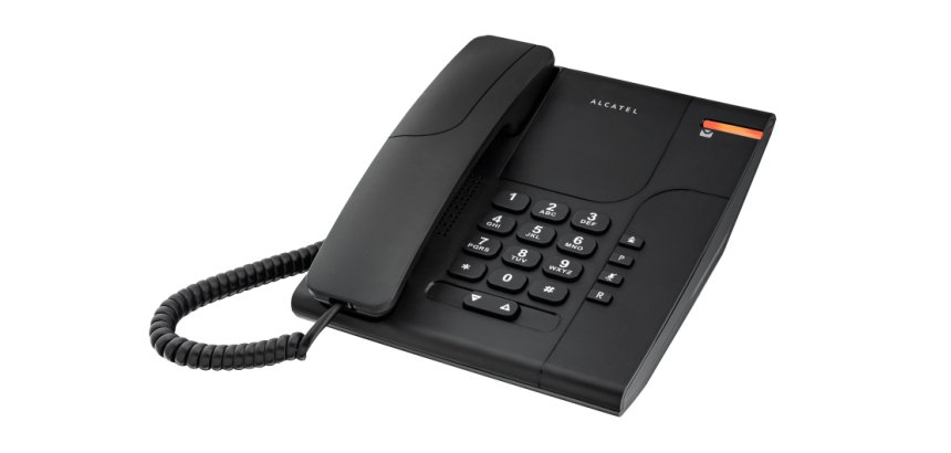 Alcatel Temporis 180 Teléfono DECT/analógico Negro