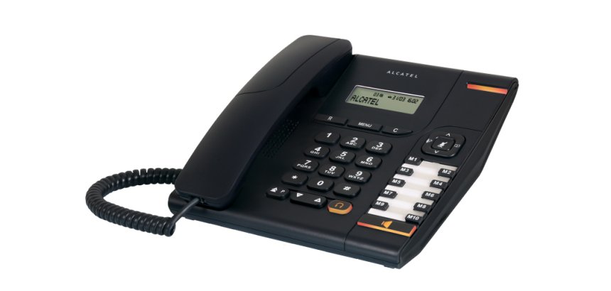 Alcatel Temporis 580 Telefono analogico/DECT Identificatore di chiamata Nero