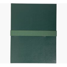 Chemise dos extensible balacron et sangle scratch. - Vert foncé