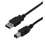 MCL câble USB A/USB B 2.0 5 m noir