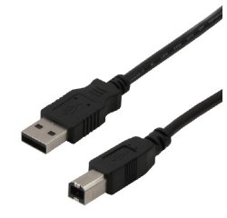 MCL USB A/USB B USB cable USB 2.0 5 m black