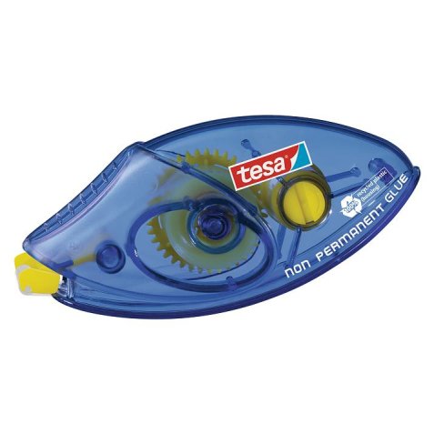 Colle tesa roller jetable adhésion temporaire ergonomique ruban haute qualité plastique emballage recyclé 8.4mmx8.5m