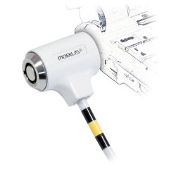 Mobilis 001225 cable antirrobo Blanco 1,8 m