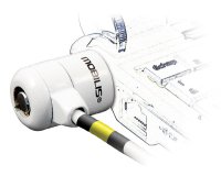 Mobilis Corporate Key cable antirrobo Blanco 1,8 m