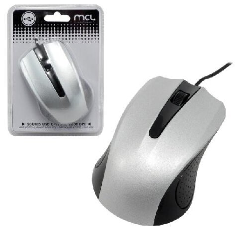 MCL SS-212U souris Bureau Ambidextre USB Type-A Optique 1200 DPI