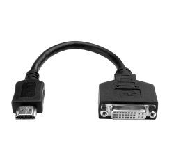 Tripp Lite P132-08N câble vidéo et adaptateur 0,2 m DVI-D HDMI Noir