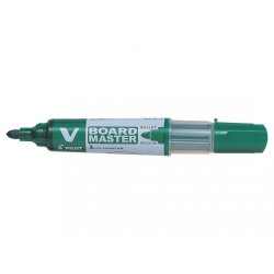 Marqueur effaçable à sec, pointe ogive, VBOARD MASTER Vert de 355790