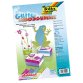 Mousse caoutchouc folia pailleté 200x290mm auto-adhésive épaisseur 2mm 5 coloris assortis paquet de 5 unités
