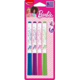 Marqueur pour ardoise Barbie, blister de 4