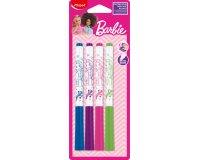 Marqueur pour ardoise Barbie, blister de 4