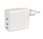 XtremeMac XWH-SPC60-03 chargeur d'appareils mobiles Smartphone, Tablette Blanc Secteur Charge rapide Intérieure