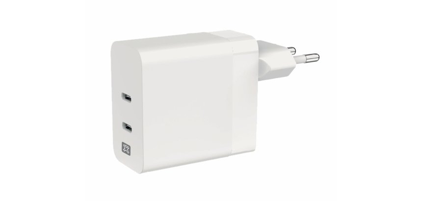 XtremeMac XWH-SPC60-03 chargeur d'appareils mobiles Smartphone, Tablette Blanc Secteur Charge rapide Intérieure