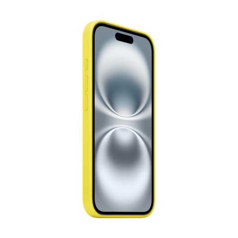 Apple Funda de silicona con MagSafe para el iPhone 16 - Amarillo carambola