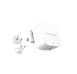 Innergie ADP-45HW TRC chargeur d'appareils mobiles Téléphone IP, Netbook, Ordinateur portable, Smartphone, Tablette Blanc Secteur, CC Charge rapide Intérieure