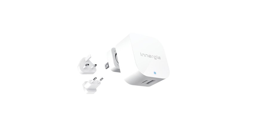 Innergie ADP-45HW TRC chargeur d'appareils mobiles Téléphone IP, Netbook, Ordinateur portable, Smartphone, Tablette Blanc Secteur, CC Charge rapide Intérieure