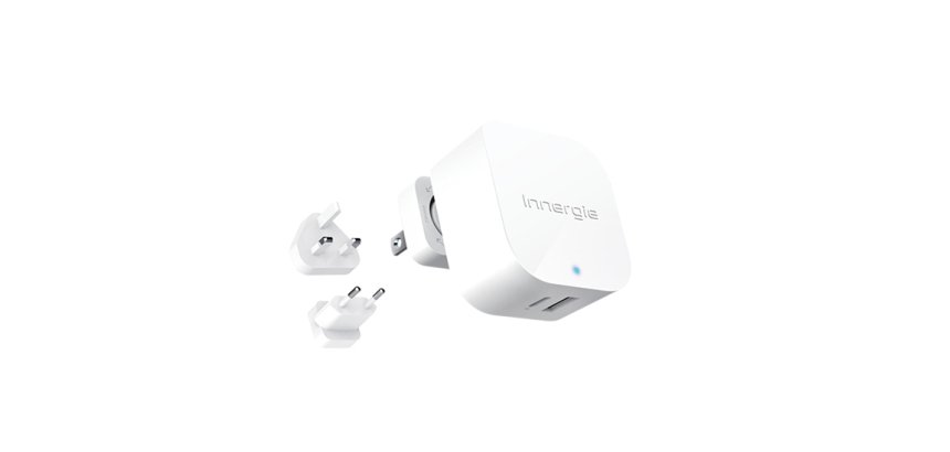 Innergie ADP-45HW TRC chargeur d'appareils mobiles Téléphone IP, Netbook, Ordinateur portable, Smartphone, Tablette Blanc Secteur, CC Charge rapide Intérieure