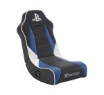 X Rocker 2021027 Videospielstuhl Konsolenspielstuhl Gepolsterter Stuhl Schwarz, Blau, Weiß