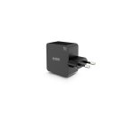 Urban Factory GPS65UF adaptador e inversor de corriente Interior 65 W Negro