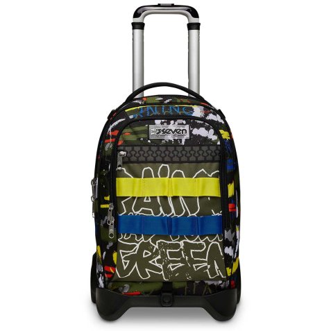 Seven 200102359-657 zaino Zaino scolastico Multicolore Poliestere