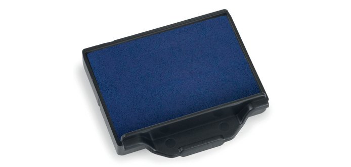 Cassette encrage trodat 6/50b pour tampon metal line 5030/5200/5430/5431/5435/5546 coloris bleu