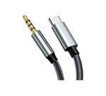 DLH DY-TU5360 câble audio 1 m USB C 3,5mm Noir