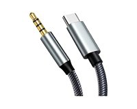 DLH DY-TU5360 câble audio 1 m USB C 3,5mm Noir