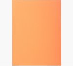Paquet de 50 chemises 2 rabats SUPER 210 - 24 x 32 cm - Orange