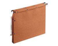 Dossier suspendu l'oblique azv ultimate kraft 240g armoire entraxe 330mm h275mm fond 30 porte-étiquette boîte 25 unités