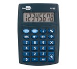 Calculadora liderpapel bolsillo xf02 8 digitos pilas color azul 99x64x9 mm